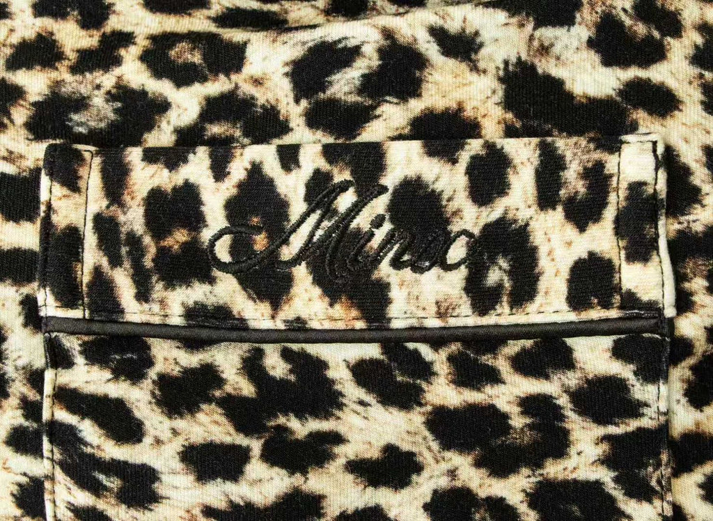 Kylie Long Sleeve Pyjama Set - Leopard